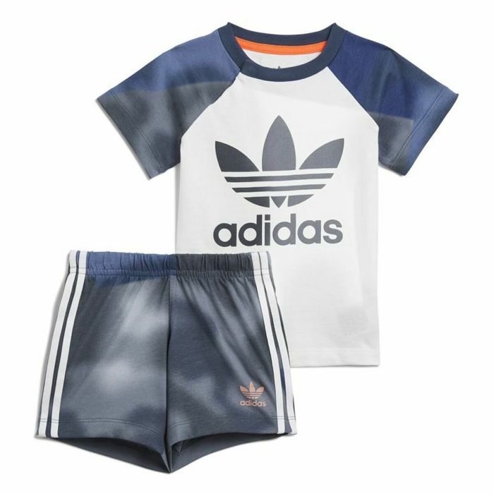 Conjunto Deportivo para Niños Adidas Camouflage Print Blanco