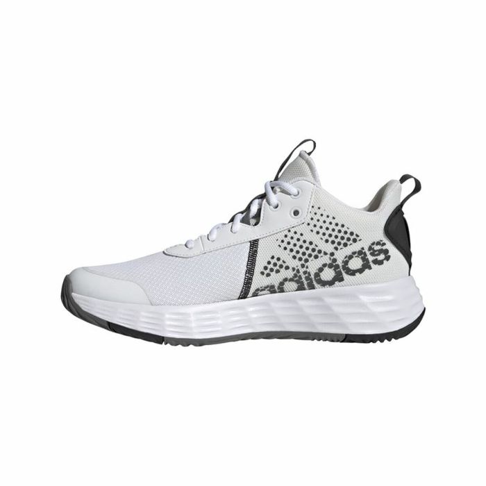 Zapatillas de Baloncesto para Adultos Adidas Ownthegame Blanco 7 Zapatillas de Baloncesto para Adultos Adidas Ownthegame Blanco 7