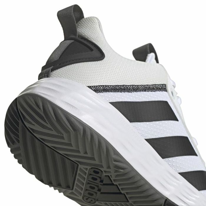Zapatillas de Baloncesto para Adultos Adidas Ownthegame Blanco 1 Zapatillas de Baloncesto para Adultos Adidas Ownthegame Blanco 1