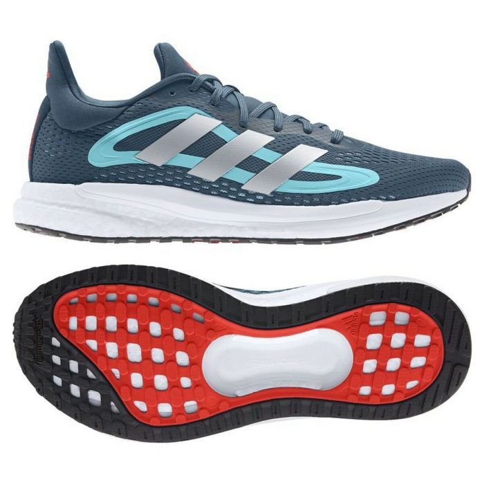Zapatillas de Running para Adultos Adidas Solar Glide Gris oscuro Hombre 1