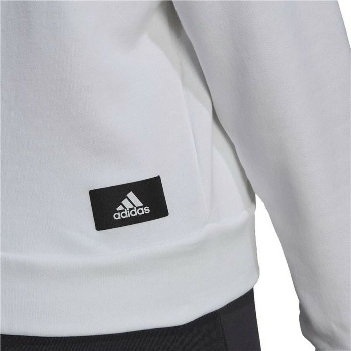 Sudadera con Capucha Mujer Adidas Sportswear Future Icons Blanco 1