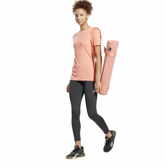 Camiseta de Manga Corta Mujer Workout Ready  Reebok Supremium Rosa 3