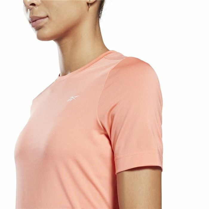 Camiseta de Manga Corta Mujer Workout Ready  Reebok Supremium Rosa 2