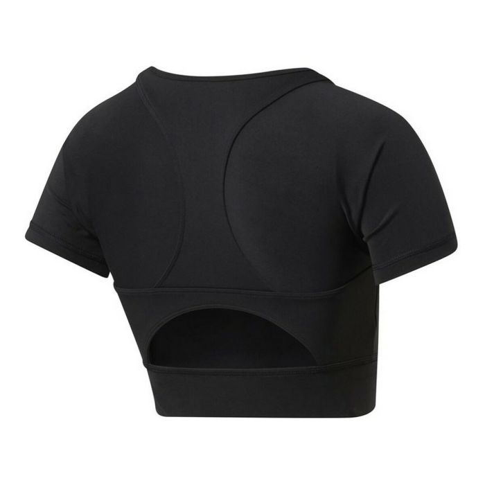 Camiseta de Manga Corta Mujer Reebok Training MYT Negro 4