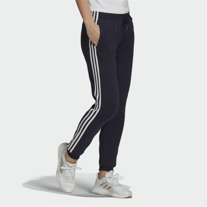 Pantalón de Chándal para Adultos Adidas  Essentials 3 Stripes Mujer Azul 1