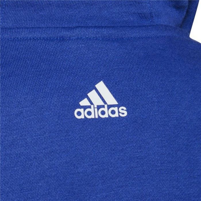 Sudadera Infantil Adidas Essentials Logo K Azul 3 Sudadera Infantil Adidas Essentials Logo K Azul 3