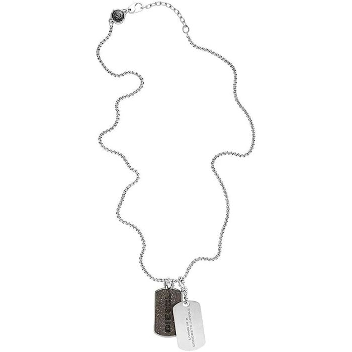 Collar Hombre Diesel DOUBLE DOGTAGS 1