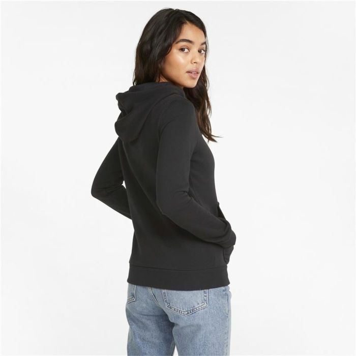Sudadera con Capucha Mujer Puma Essentials+ Embroidery Negro 3