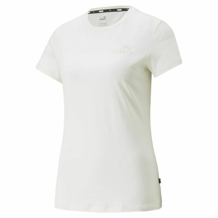 Camiseta de Manga Corta Mujer Puma Blanco