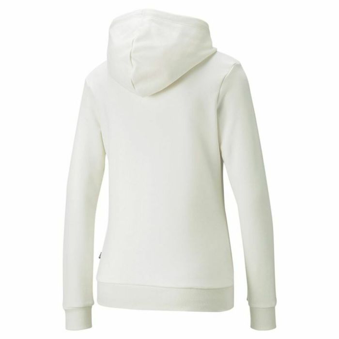 Sudadera con Capucha Mujer Puma Essentials Embroidery Blanco 4