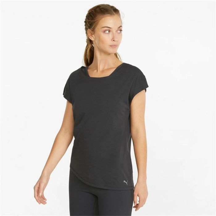 Camiseta de Manga Corta Mujer Puma Studio Foundation Negro 4