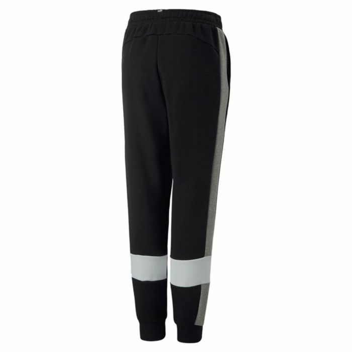 Pantalón de Chándal para Niños Puma Essentials+ Colorblock Negro Niños 3