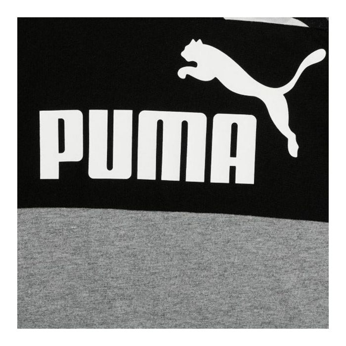 Camiseta de Manga Corta Niño Puma ESS+ Camo Negro 1