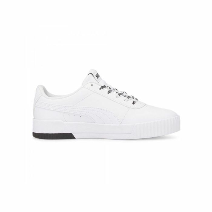 Zapatillas Deportivas Mujer Puma Carina Logomania Blanco 4