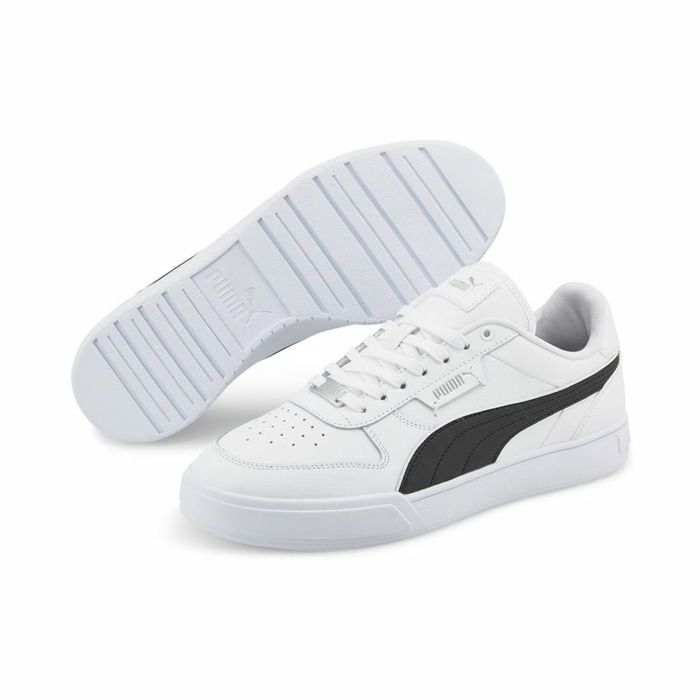 Zapatillas Casual Hombre Puma Caven Dime Blanco 4