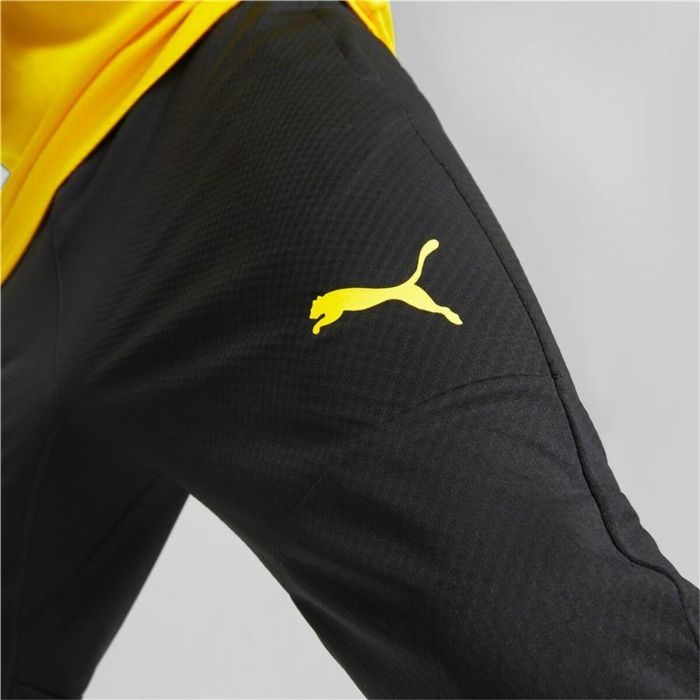 Pantalón de Entrenamiento de Fútbol para Adultos Puma Borussia Dortmund Negro Fútbol Hombre 1