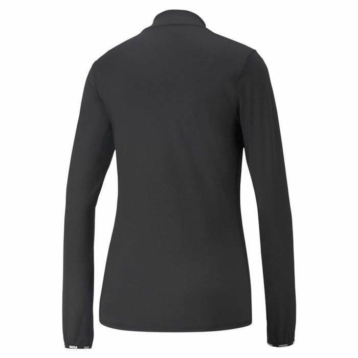 Camiseta de Manga Larga Mujer Puma Strong 1/4 Zip Negro 6