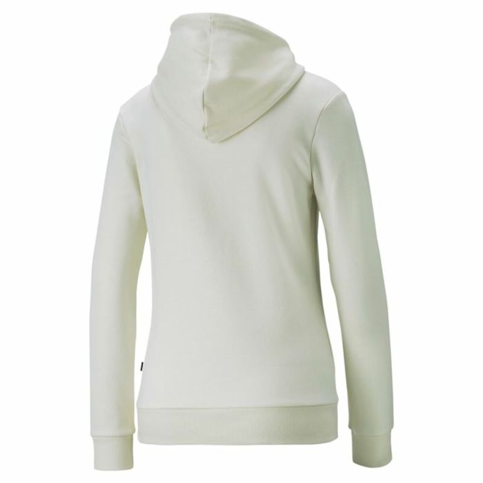 Sudadera con Capucha Mujer Puma Blanco 5