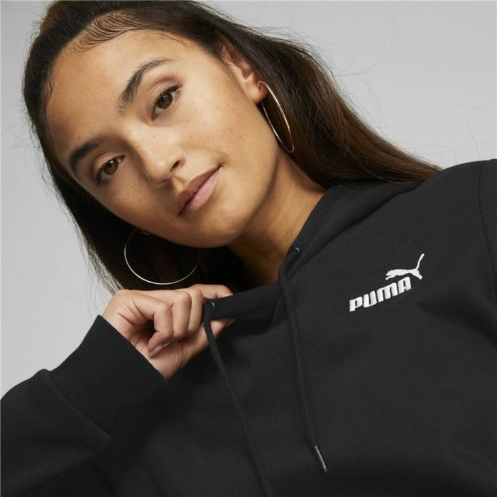 Sudadera con Capucha Mujer Puma Negro 2