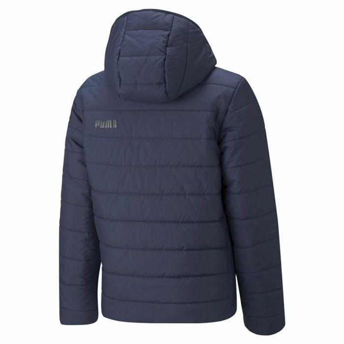 Chaqueta Deportiva para Niños Puma Essodeddded Azul oscuro 5