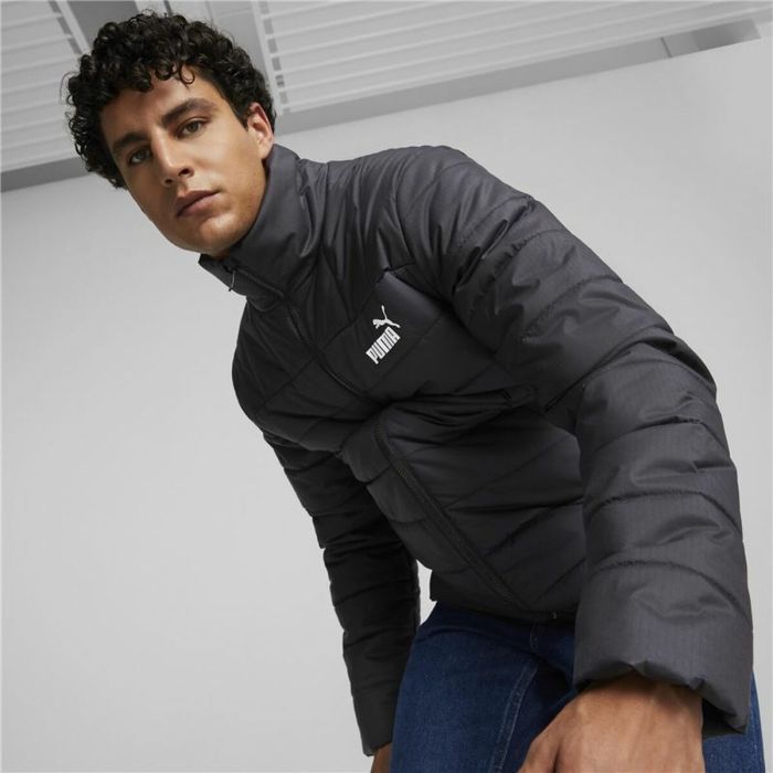 Chaqueta Deportiva para Hombre Puma  Essentials+ Padded Negro 5