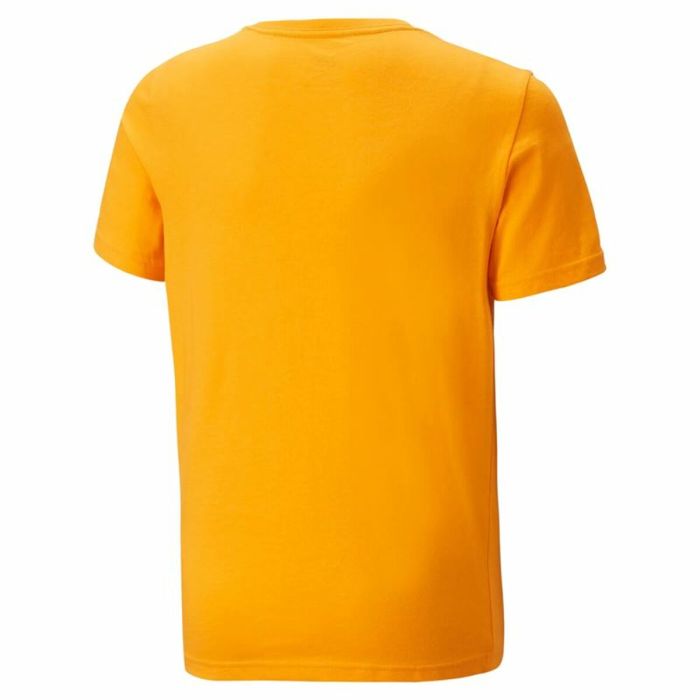 Camiseta Deportiva de Manga Corta Puma Essentials+ Two-Tone Logo Naranja 1