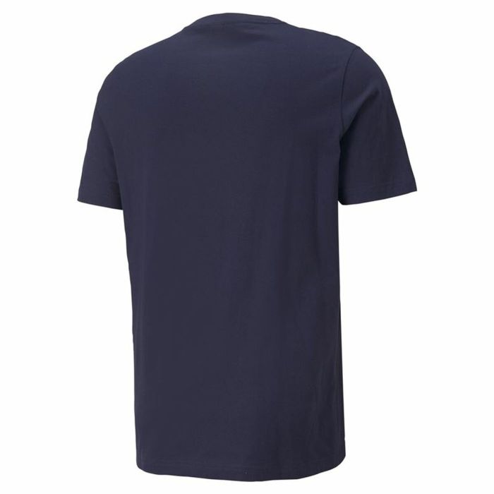 Camiseta de Manga Corta Unisex Puma Italia FIGC Azul oscuro 6