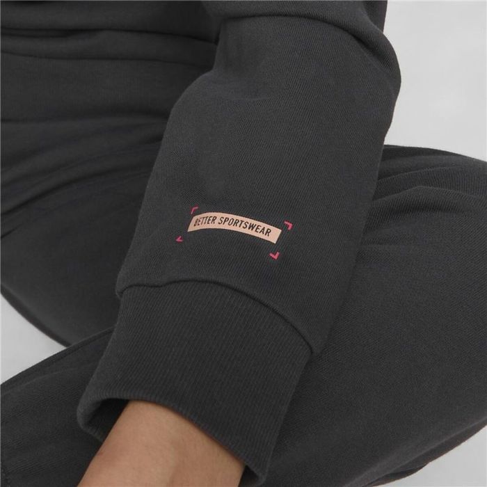 Sudadera sin Capucha Mujer Puma Better Negro 3