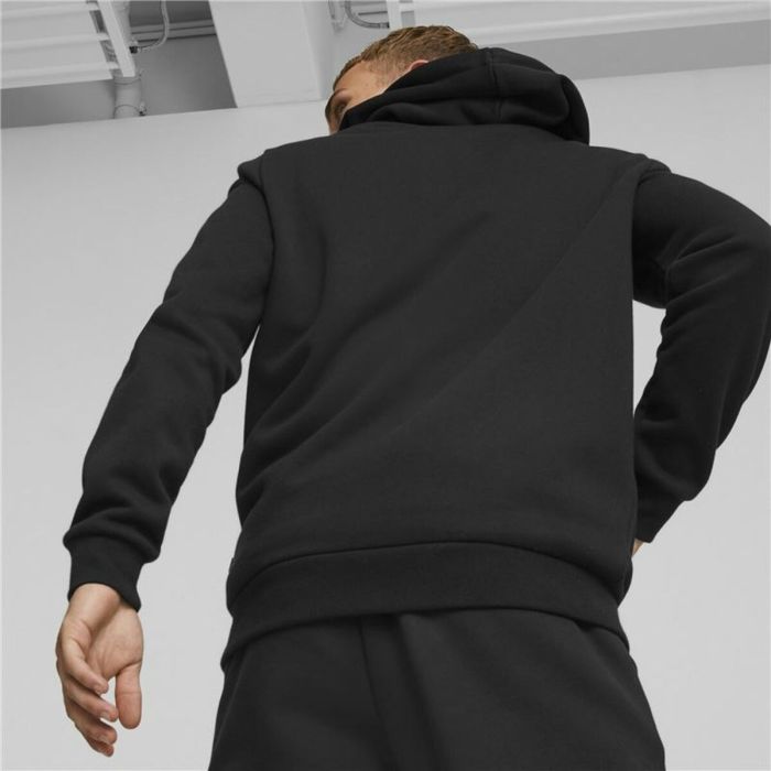 Sudadera con Capucha Hombre Puma Essentials Two Tone Negro 4