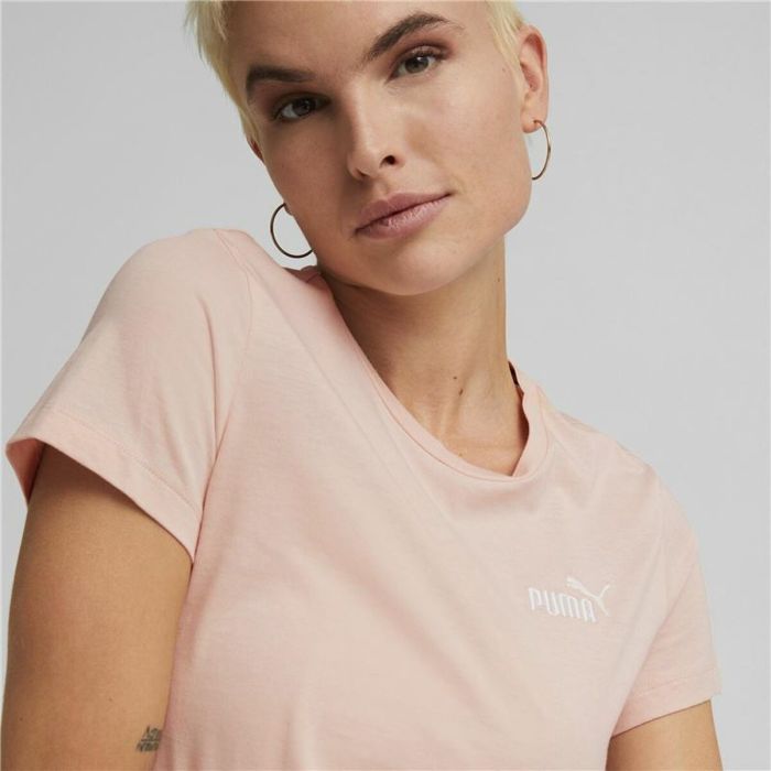 Camiseta de Manga Corta Mujer Puma Rosa claro 2