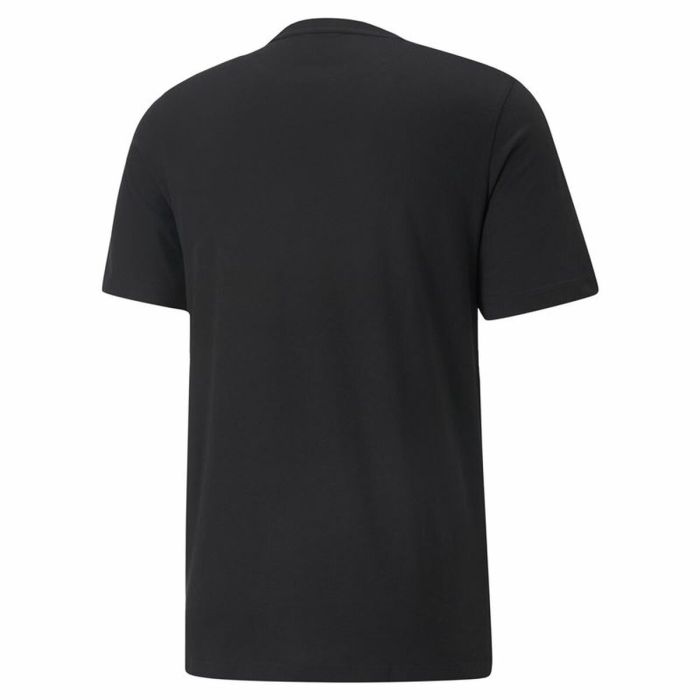 Camiseta de Manga Corta Hombre Puma Essentials Elevated Negro 6