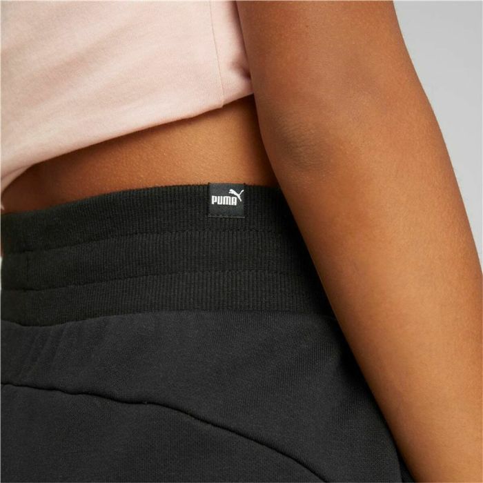 Pantalón de Chándal para Adultos Puma ESS+ Embroidery High-Waist Mujer Negro 1