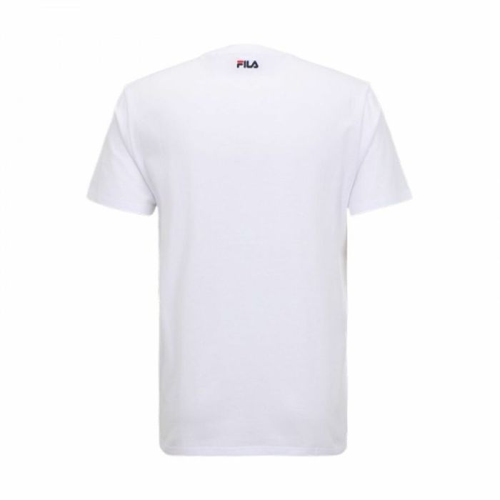 Camiseta de Manga Corta Hombre Fila FAM0447 10001 Blanco 2