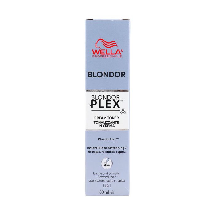 Tinte Permanente Wella Blondor Plex 60 ml Nº 81