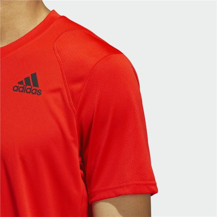 Camiseta de Fútbol Adidas CLUB 3STR TEE Rojo 2
