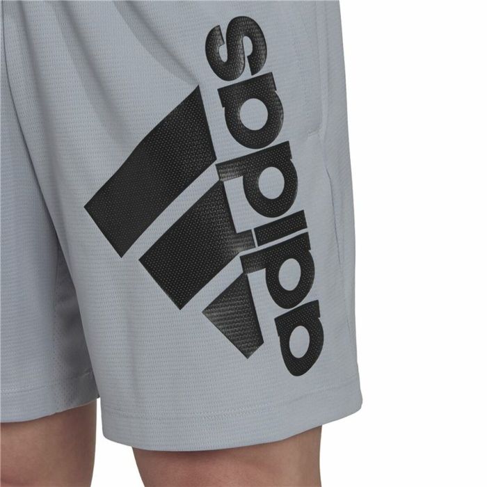 Pantalones Cortos Deportivos para Hombre Adidas Big Badge Of Sport Gris 9" 2