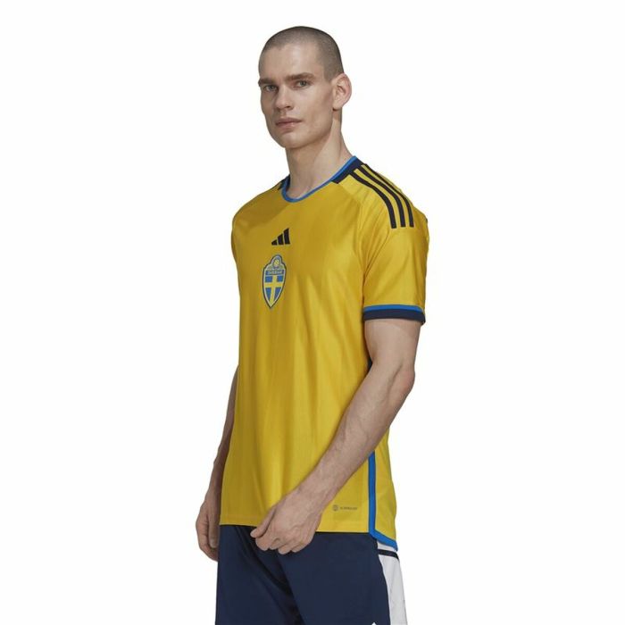 Camiseta de Fútbol de Manga Corta Hombre Adidas  Suecia 22 5