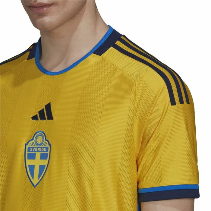 Camiseta de Fútbol de Manga Corta Hombre Adidas  Suecia 22 2