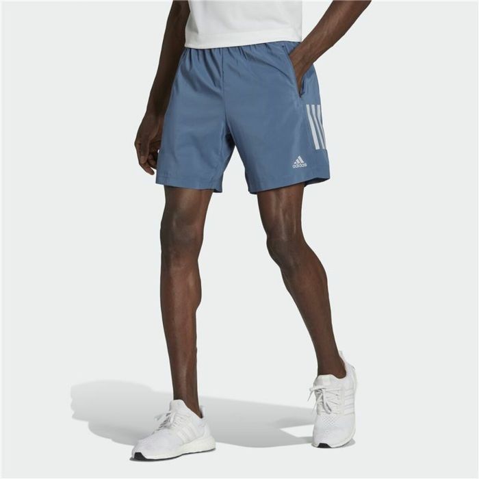 Pantalones Cortos Deportivos para Hombre Adidas Trainning Essentials Azul 5