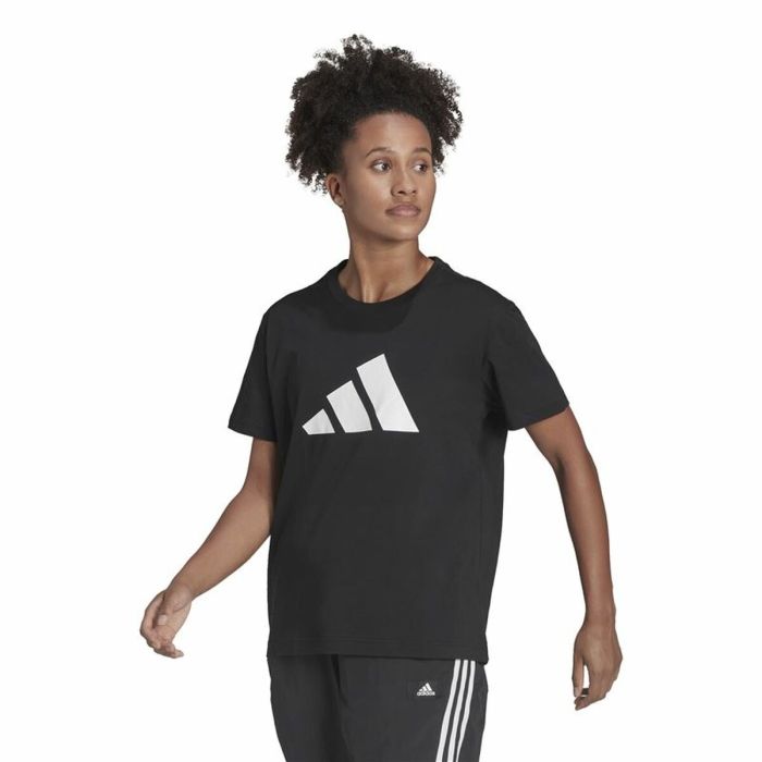 Camiseta de Manga Corta Hombre Adidas Future Icons Negro 5