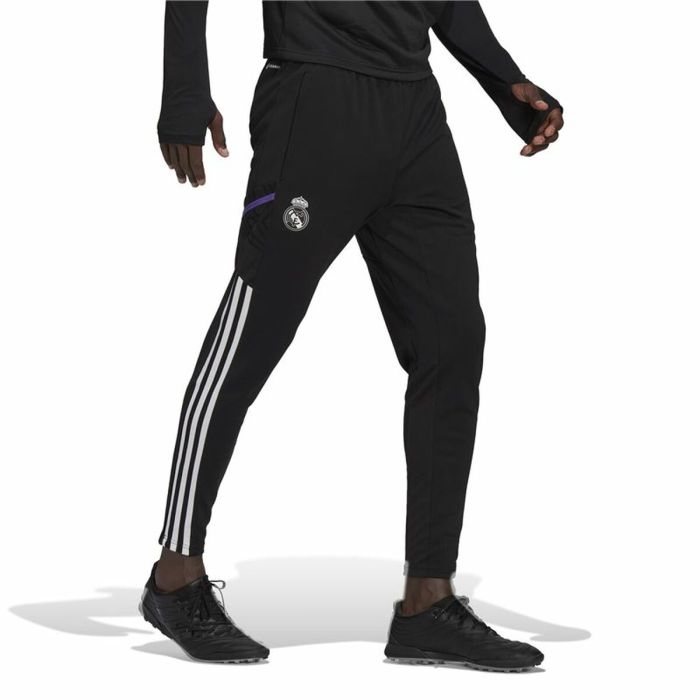 Pantalón de Entrenamiento de Fútbol para Adultos Real Madrid C.F. Condivo 22 Negro Hombre 5