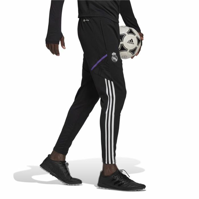 Pantalón de Entrenamiento de Fútbol para Adultos Real Madrid C.F. Condivo 22 Negro Hombre 3