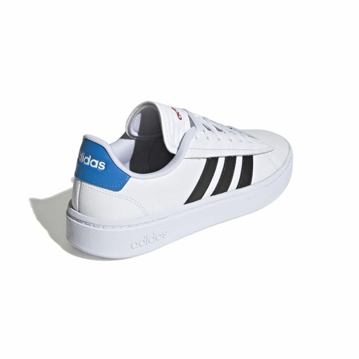 Zapatillas Casual Hombre Adidas Grand Court Alpha Blanco 3