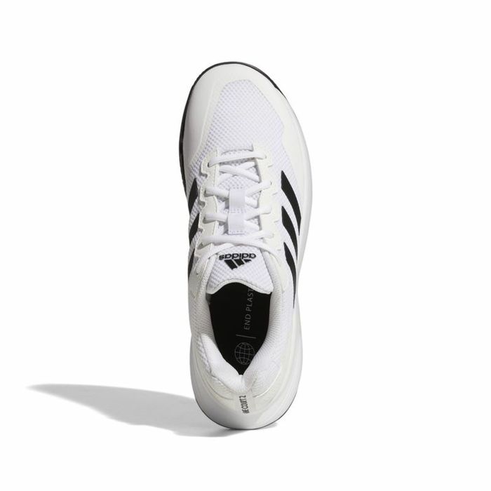 Zapatillas de Tenis para Niños Adidas Gamecourt 2.0 Blanco 5