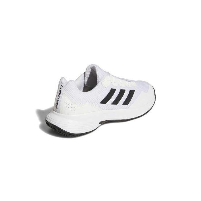 Zapatillas de Tenis para Niños Adidas Gamecourt 2.0 Blanco 3