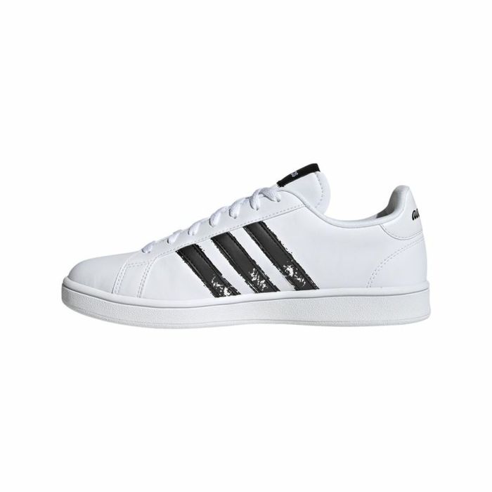 Zapatillas Casual Hombre Adidas Grand Court Base Beyond Blanco 6