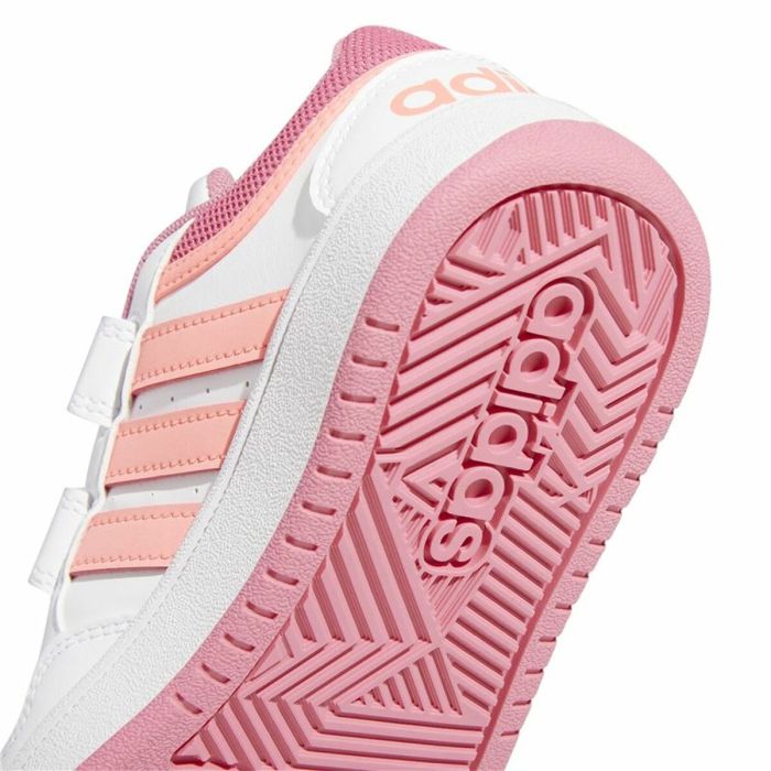 Zapatillas de Running para Niños Adidas Hoops 3.0 Blanco 1