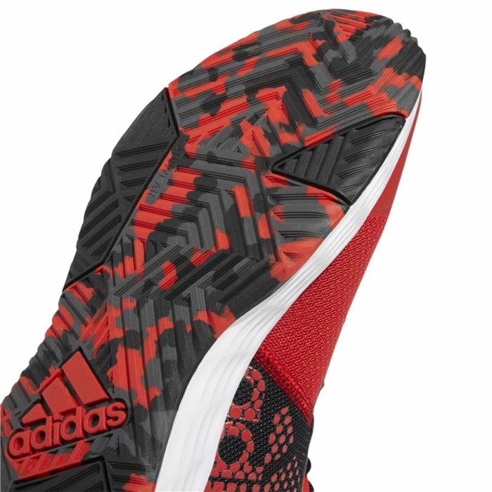 Zapatillas de Baloncesto para Adultos Adidas Ownthegame Rojo 3