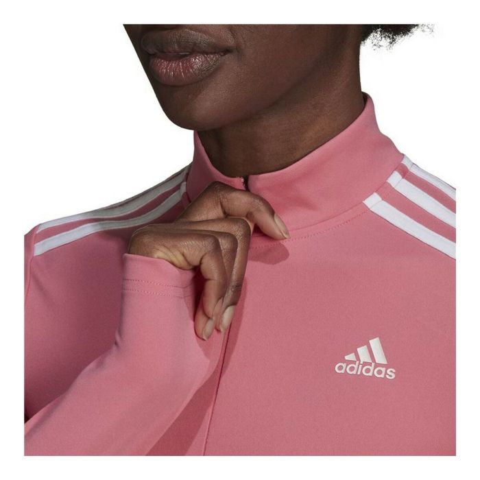 Camiseta de Manga Larga Mujer Adidas 3/4 Hyperglam W Rosa 2