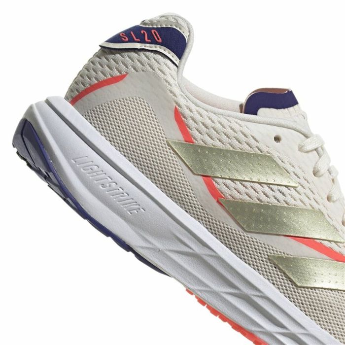 Zapatillas de Running para Adultos Adidas SL20.3 Blanco Natural 2